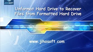 unformat hard drive recover files after formatting hard drive or parition [upl. by Maggie567]