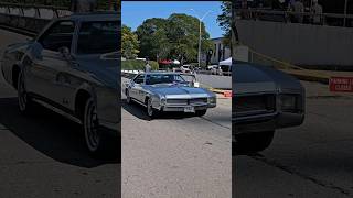 1966 Buick Riviera GS Drive By Engine Sound Detroit Concours dElegance 2023 [upl. by Akenot]