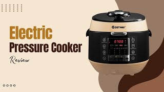 Transform Your Cooking with the Costway Electric Pressure Cooker  Review [upl. by Sajet]