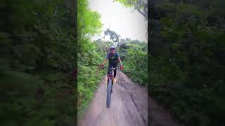 Fun ride with polygon D7 polygon mtb insta360 [upl. by Ainniz]