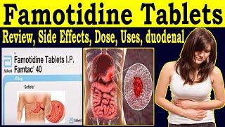 Famotidine Tablets ip 40 mg  Review Famtac 40 mg  Famotidine Tablets ip 20  Uses Side Effects [upl. by Justinn]