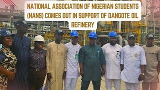 Nigerian Students Association Passes Vote of Confidence In Dangote Oil Refinery  Fully Supports [upl. by Nnylav877]