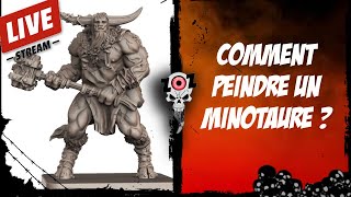 Tuto Peinture Figurine  Therios  Minotaure de ORCQUEST [upl. by Essenaj]