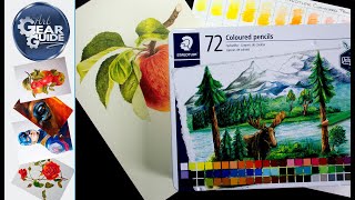 Review of Staedtler Coloured Pencils 72 Set Design Journey Range [upl. by Nick]