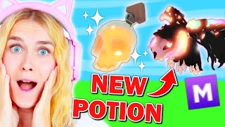 NEW POTION INSTANTLY Makes Your Pet MEGA NEON In Adopt Me Roblox [upl. by Supple]