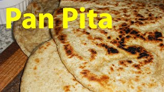 Receta de pan Pita integral paso a paso [upl. by Annohsak]