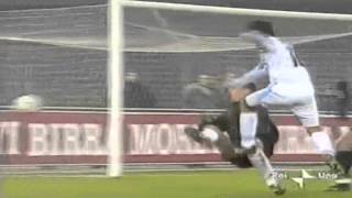 Serie A 20002001 day 06 Juventus  Lazio 11 Tudor Salas [upl. by Cirdec]