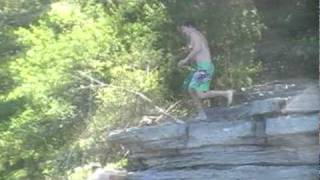 Extreme Cliff Jumping at Herrington Lake [upl. by Salvadore]