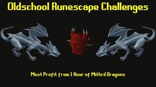 OSRS Challenges 1 Hour of Mithril Dragons  Episode 37 [upl. by Schrader]