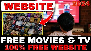 AWESOME 100 FREE MOVIES amp TV STREAMING WEBSITE  100 No Sign Up 2024 [upl. by Dahlia515]