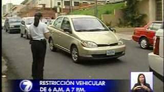 Hoy vuelve la restricción vehicular por 13 horas [upl. by Gere297]