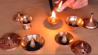 DIY herbal incense cones making natural incense how to grind herbs for incense  incl 5 recipes [upl. by Notgnillew820]