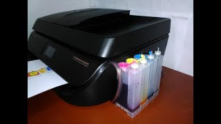 INSTALACIÓN DEL SISTEMA DE TINTA CONTINUA EN IMPRESORA HP Deskjet Ink Advantage 4675 [upl. by Meng45]