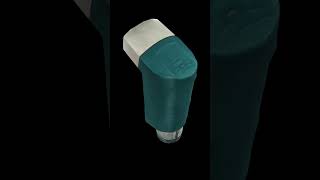 Levosalbutamol Metered dose inhaler 3D view [upl. by Aitan]