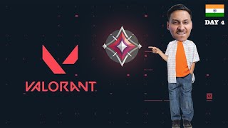 DAY 4  ROAD to IMMORTAL  GAMESENSE VALORANT LIVE INDIA  CrazyRuddy live [upl. by Amalia460]