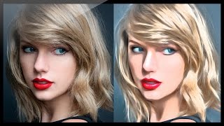 Photoshop How to transform photograph into digital painting [upl. by Madai266]