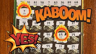 ‼️🧨 KABOOM 🧨‼️HUGE WIN On The New Illinois 50 Lottery Ticket 💲 [upl. by Aradnahc]