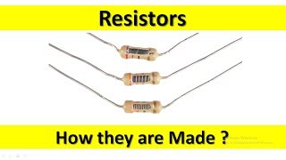 How they are made Resistors [upl. by Ile]