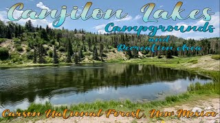 Canjilon Lakes Campgrounds New Mexico [upl. by Anaib163]