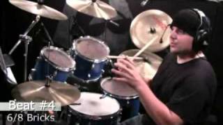 Drum Lesson  68 Grooves  Expanding A Base Beat [upl. by Benjamen]