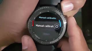 How to Enable or Disable Manual calibration Alti Barometer on Samsung Gear S3 [upl. by Gio]