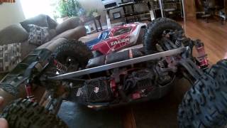 Arrma Talion v2 upgrades and Truggify my v2 Typhon [upl. by Port]