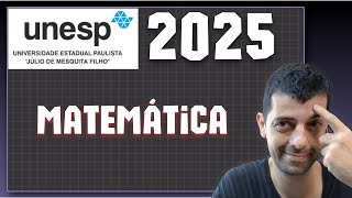 UNESP 2025  Matemática  Prof Gabs [upl. by Nylanej]