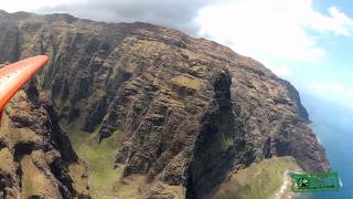 Breezy Flight Kauai  Niihau GoPro 2 POV [upl. by Naginnarb]