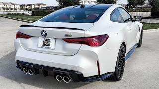 2025 BMW M4 Competition Coupe Walkaround Review Interior Exterior and Drive [upl. by Asiilanna]