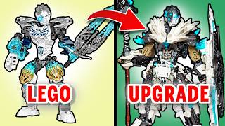 Using G2 KOPAKA UNITERs LEGO Parts To Build Bionicle MOCs [upl. by Wellington]