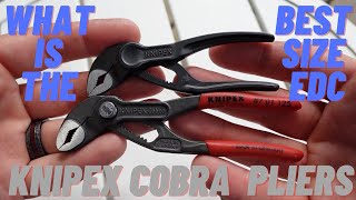 What is the best size EDC Knipex cobra pliers [upl. by Arraik726]