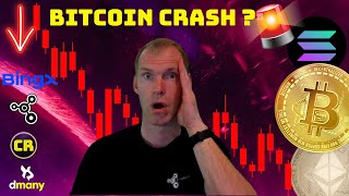 Bitcoin Crash btcdump btc dump [upl. by Aneeuq]