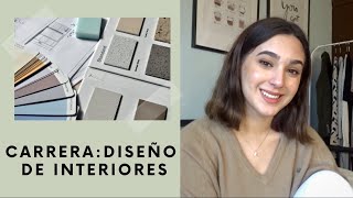 ¿DE QUE SE TRATA LA CARRERA DE DISEÑO DE INTERIORES 📚 👩🏻‍💻🏚 [upl. by Melak]