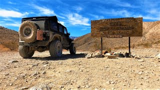 3 Day Solo Jeep Adventure Across Death Valley  Must See Landmarks [upl. by Margo]