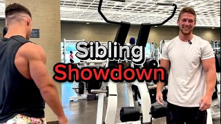 Intense Back and Bicep Workout ft Older Brother  Who Wins [upl. by Hannavas]