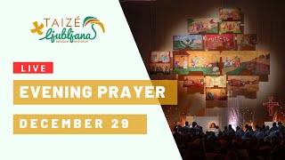 Taizé Ljubljana  Evening prayer december 28 [upl. by Enahsed728]