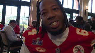 Chiefs OT Wanya Morris Everybodys ready for it [upl. by Brenden]