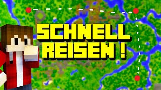 SCHNELLREISEN in Minecraft  Minecraft für Anfänger 118 38  LarsLP [upl. by Ityak683]