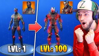 TIER 100 quotOMEGAquot SKIN UPGRADED in Fortnite Battle Royale [upl. by Mia404]