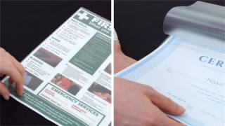 GBC  Selecting A Laminating Pouch  How To Video EN [upl. by Hana]