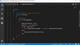 Dynamics 365 Business Central  M0109 The TableNo property of a Codeunit [upl. by Dodd]