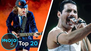 Top 20 Greatest Rock Bands [upl. by Faustine]