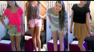 5 School Outfits of the Week My last week of school June 2012 [upl. by Toback]