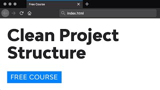 Day 9 Clean Project Structures 30 Days to Learn HTML amp CSS [upl. by Innoj875]