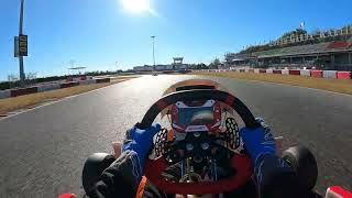 HELMET CAM  ROTAX DD2  Few Laps Onboard at the South Garda Karting [upl. by Odareg72]