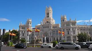 Palacio de Cibeles Madrid España [upl. by Asiilanna]