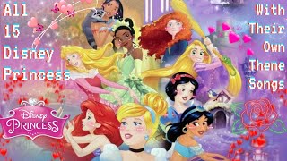 DISNEY PRINCESS SONGS MEDLEY– MUSIC VIDEO WITH FROZEN ELSA BELLE ARIEL RAPUNZEL amp TIANA Totally [upl. by Aisek]