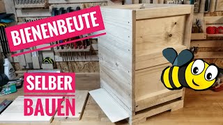 Bienenbeute Hohenheimer Einfachbeute selber bauen  so geht´s [upl. by Shayne]