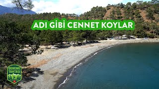 Adı Gibi Cennet Koylar  Alacasu Cennet Koyu Phaselis Antik Kenti [upl. by Anrehs]