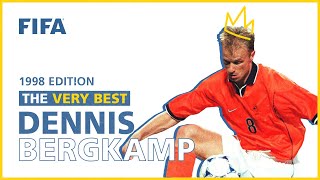 Best of Dennis Bergkamp  France 1998  FIFA World Cup [upl. by Nosyarg891]